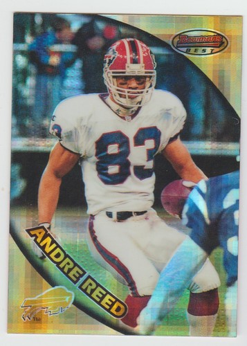 Andre reed bills 1997 bowman - bills, bowman's