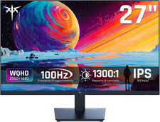 Monitor 27 Pollici, QHD 100Hz