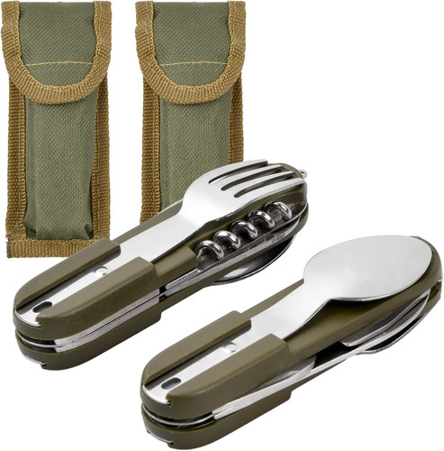 Posate in acciaio inox - acciaio,