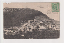 CARTOLINA MARATEA  POTENZA  PANORAMA DIFETTO  VG  1908