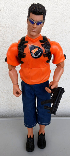 Action figure man - action,