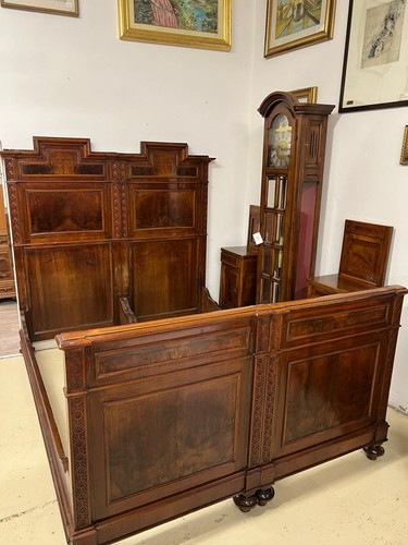 Letto legno matrimoniale - letto, in