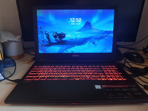 Gaming laptop msi gp63 - gaming,