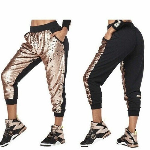 Pantaloni zumba fitness nero - fitness,