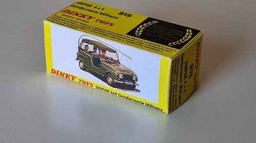 Dinky toys boite - dinky, vide