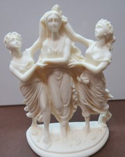 Scultura In Alabastro Figura