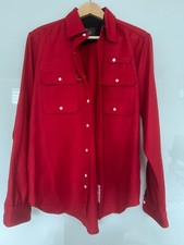 Woolrich Wooden Mills Military  Shirt  RED M Medium