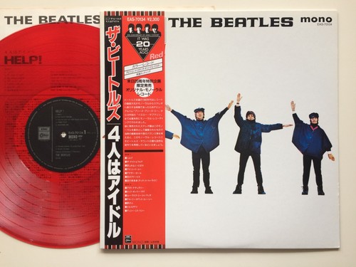 Beatles help con red - "help!",