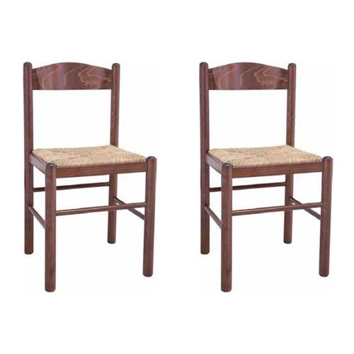 Set sedie legno sala - 2,