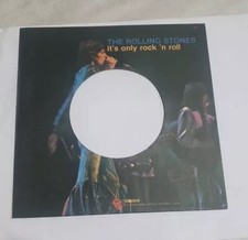 COPERTINA ROLLING STONES IT'S ONLY ROCK'N ROLL OTTIME CONDIZIONI JUKE BOX