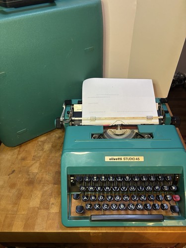 Olivetti studio typewriter - olivetti,
