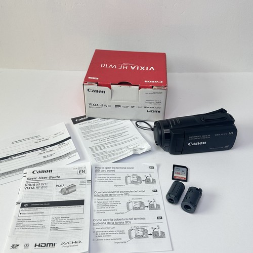 Canon vixia w10 full - vixia, hf