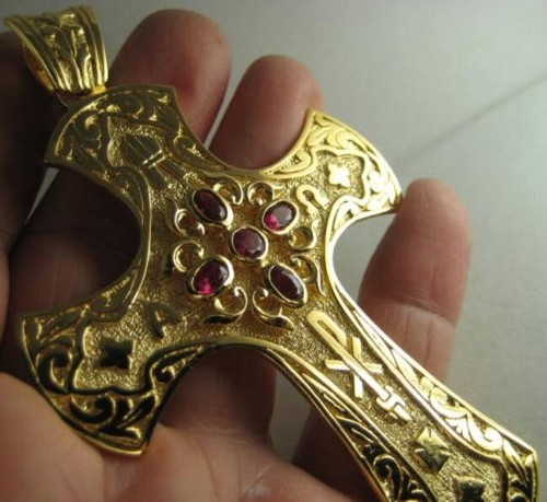 Croce pettorale per vescovi - , e