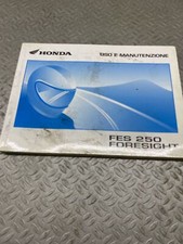 libretto uso e manuntenzione fes 250 /foresight origine