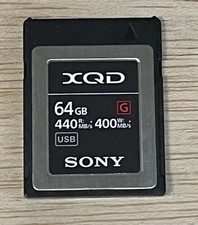 Sony XQD 64GB G Series Memory