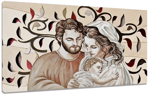 Quadro moderno capezzale sacra - quadro,