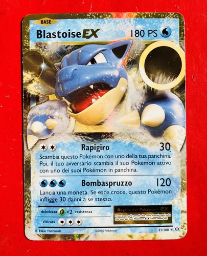 Lotto carte pokemon blastoise - carte,
