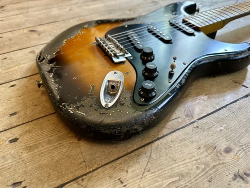Fender mim stratocaster nitro - fender,