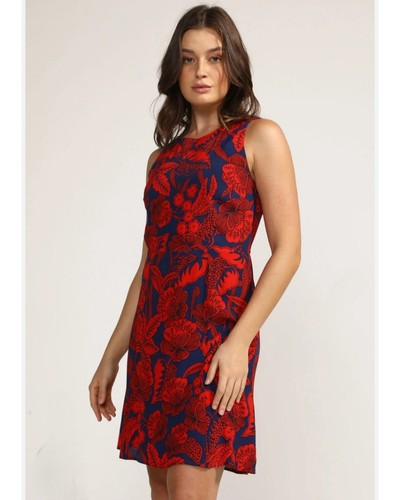 Abito floreale desigual - abito,