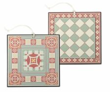 Sottopentola Decorazione Brandani Set 2 Mattonelle Le Cementine 16x16 cm