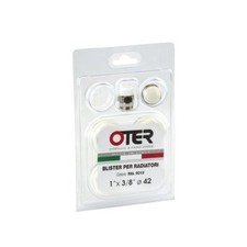 KIT PER RADIATORE BLISTER TAPPI E RIDUZIONI PER TERMOSIFONI 1"X 3/8"