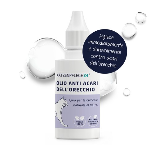 Katzenpflege24 olio anti acari - katzenpflege24,