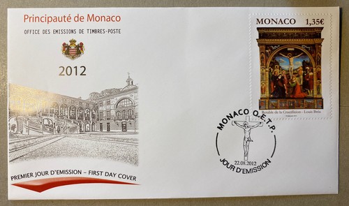 Monaco fdc arte - monaco,