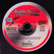 CD DIGITAL AUDIO - BABBO NATALE E LE LETTERE BIRICHINE GADGET PANNOLINI PAMPERS
