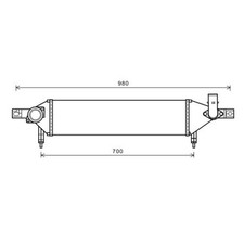Intercooler Qasqai 2011-2013-