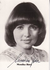 Autogramm -  Monika Herz -