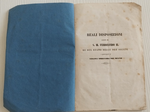 Libretto borbonico - ba,