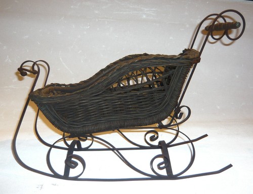 Slitta per bambole - , vintage