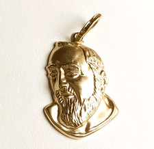 Ciondolo Padre Pio in oro