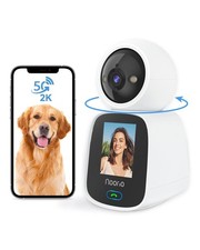 Noorio 5G Telecamera wifi interno 2K Videocamera di Sorveglianza Telecamera Cani