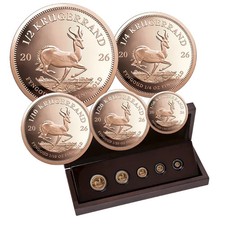 Monete d'oro Sudafrica