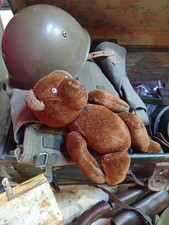 Vecchio Giocattolo Orso di pezza