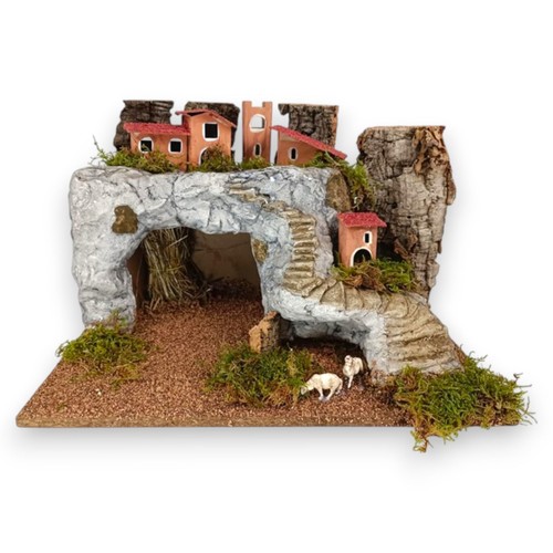 Presepe artigianale con