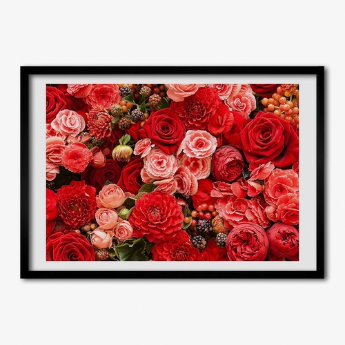 Quadro tulup mdf incorniciato - quadro,