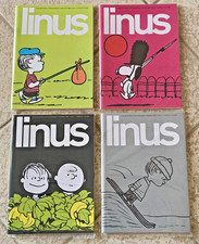 LINUS,LOTTO DI 4 VOLUMI,RISTAMPE ANNO 1965,NUMERI: 6+7+8+9,IMBUSTATI DA EDICOLA