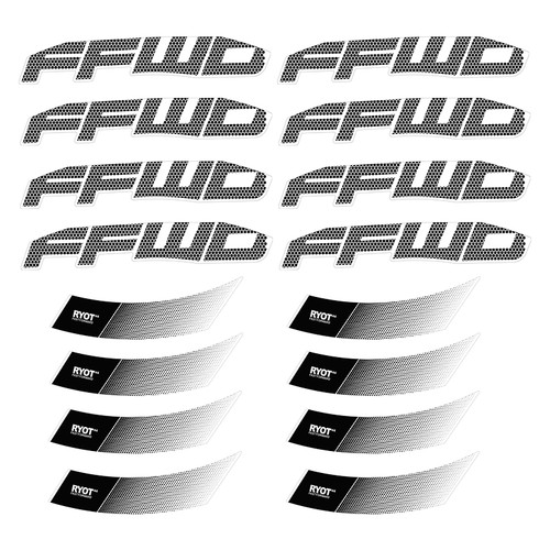 Adesivo ruota per ffwd - ruota, 44
