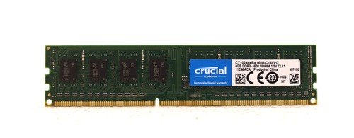 Crucial 2rx8 pc3 12800 - 8,