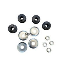 Kit montaggio gommini ammortizzatore anteriore Fiat 500 126 d'epoca Alta Qualità