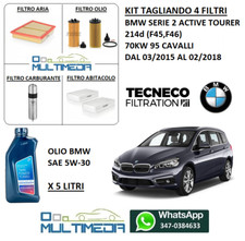 TAGLIANDO FILTRI OLIO