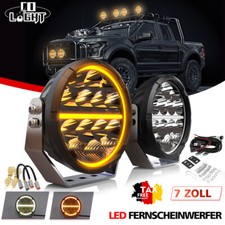 2 Pezzi Abbaglianti LED da 7"