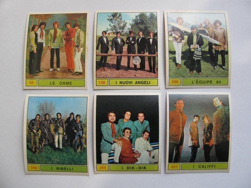 Panini cantanti 1969 nr - panini,