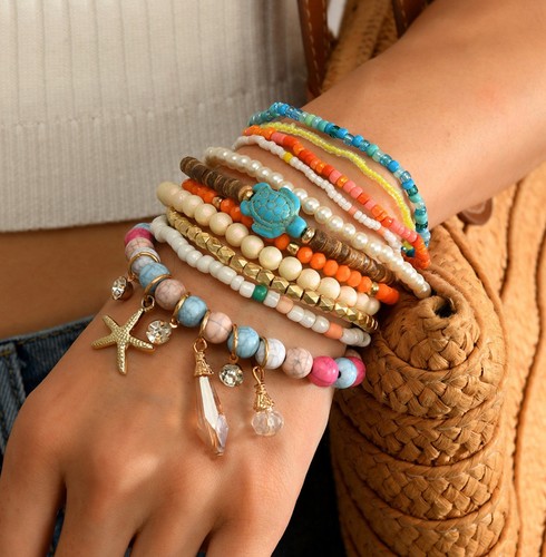 Set bracciali elasticizzati