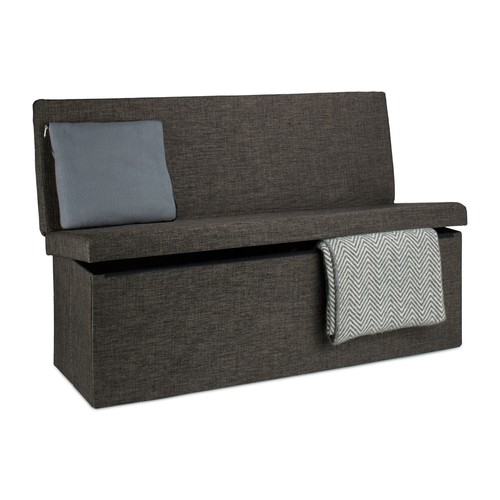 Panca con schienale pouf - panca,