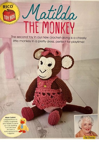 Giocattolo amigurumi scimmia - amigurumi,