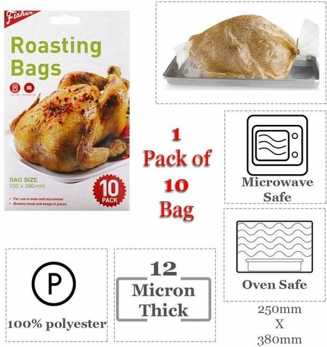 10pc roasting bag - 10pc, microwave
