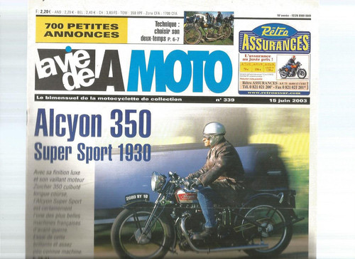 Vie moto n 339 vespa - la, de